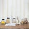 Hello Honey Tea Embossed Glass Jar with Metal Lid